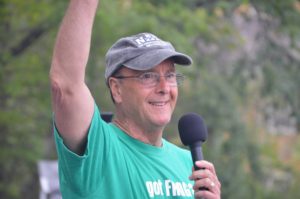 Pastor Mike Moran at 2017 Frog Jump