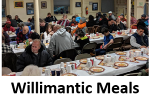 Willimantic Meals Ministry on First Sunday and Third Wednesday each month!