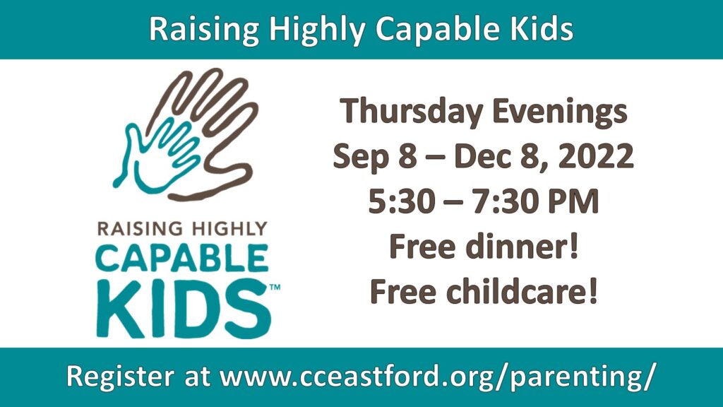 EES Parents: Click to register for Raising Highly Capable Kids