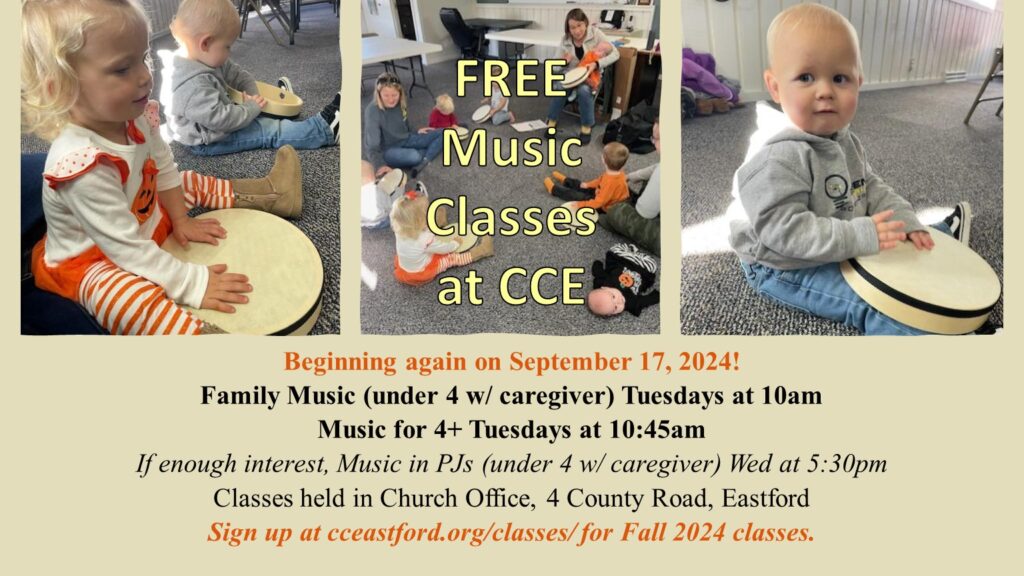 Sign up for free family music classes