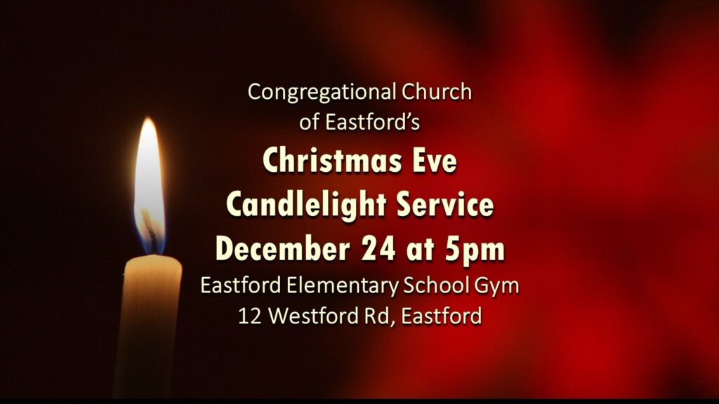 Annual Christmas Eve Candlelight Service