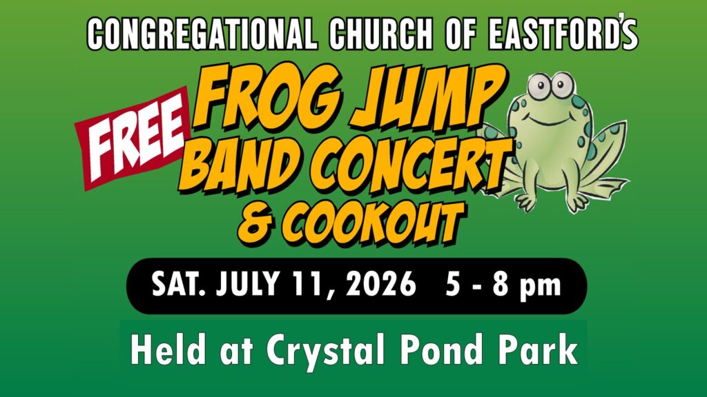Annual frog jump, band concert, cookout on July 11 at Crystal Pond Park