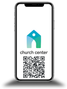 church center with cce qr code